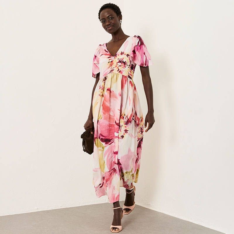 Floral wedding guest dresses
